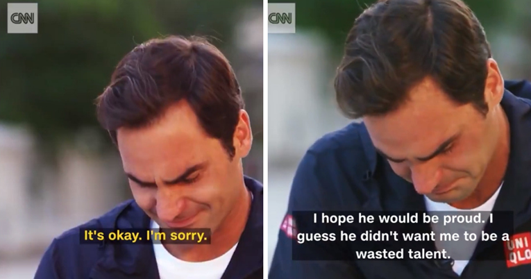VIDEO Emotivni Federer nikad se nije ovako rasplakao u javnosti